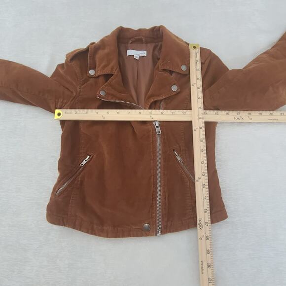 Ten Sixty Sherman ladies moto corduroy retro vibes jacket brown Size xs Hippie - Picture 5 of 10